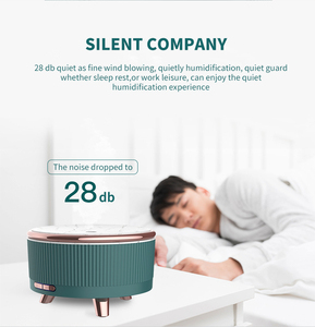 Diffuseur d'huiles essentielles électrique USB, humidificateur ultrasonique à brume fraîche, purificateur d'air, humidistat, 6 couleurs changeantes, LED colorées - Product Image 5