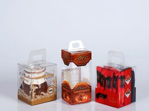 Boîte d'emballage personnalisée en plastique transparent avec impression pliante découpée à l'emporte-pièce nouveau matériau recyclable PVC PET PP - Product Image 2