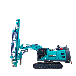 Foreuse rotative de marque chinoise de premier plan, profondeur max. 25 m, SWDR152BF, diesel, diamètre de forage 120 mm, prix compétitif, garantie 1 an - Product Image 1