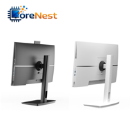 CoreNest 23.8 Inch Business Touch All in One PC Intel Core I5 12450H 10 Point Touch Screen Office I5 I7 I9 Desktop Computer