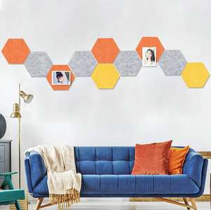 OEM फैक्टरी महसूस किया पॉलिएस्टर फाइबर पर्यावरण के अनुकूल ध्वनि सबूत अवशोषित छत ध्वनिक पैनल सिनेमा संगीत कमरे घर सजावट - Product Image 3