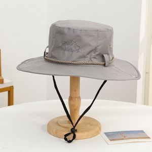 Venta al por mayor de verano al aire libre Bonnie sombrero de sol personalizado sombrero de pescador sombrero de cubo para el sol senderismo Safari gorra de pesca - Product Image 4