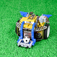 Kit de robot voiture 3 en 1 Keyestudio Stem Programming Beetlebot compatible avec Lego pour Arduino