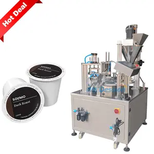 Nespresso coffee pod making machine coffee K-cup filling and sealing machine coffee pod packing machine