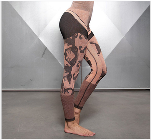 Pantalones Deportivos de Yoga sin Costuras al por Mayor, Ropa Deportiva Impermeable, Leggings de Nailon y Spandex de Primera Calidad Personalizados - Product Image 6