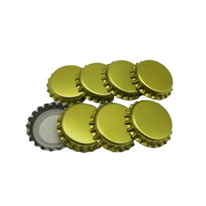 Tapa DE CORONA DE HIERRO cromado de hojalata de 26mm para botella de cerveza, botella de bebida - Product Image 4