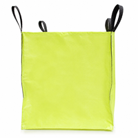 Sac de stockage FIBC géant en polypropylène tissé (PP) pour déchets de construction, aménagement paysager et jardinage, 6 et 3 yards, avec impression gratuite