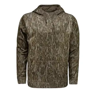 Warm Fleece Fabric Camouflage Reflective Hunting Jacket Hunting Wear Hunting Clothes