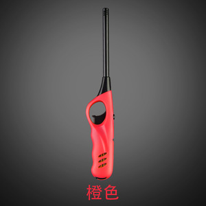 Briquet à gaz extérieur en acier inoxydable rechargeable par USB, torche à jet sans flamme coupe-vent pour barbecue, cuisine, bougies - Product Image 6