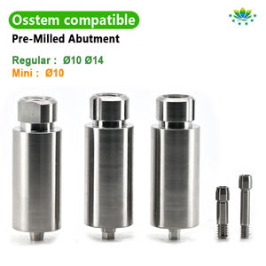 Strumento per Abutment Pre-Fresato Osstem in Lega di Titanio, Personalizzabile per Laboratorio Dentale, Sistema di Impianti CAD CAM OEM ODM, Materiali di Consumo - Product Image 4