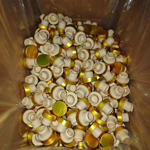 Bouchons de liège naturels pour bouteilles de vin, bouchons en liège en forme de T avec dessus en bois, approvisionnement en vrac - Product Image 3