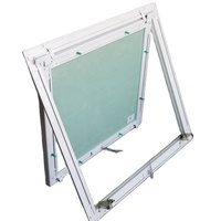 Fengze Havc Conduit d'air Inspection de plomberie Cloisons sèches Plaque de plâtre Cadre en aluminium à charnière Panneau de gypse Panneau d'accès pour mur de plafond