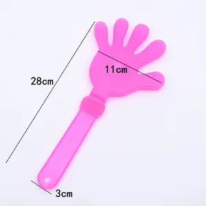 Hot bán phát sáng tay vỗ tay nhấp nháy Neon Đảng đạo cụ bán buôn đặt hàng tối thiểu 100pcs - Product Image 2