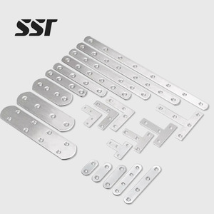 SSR Stainless Steel Triangle Brackets Corner Brace <b>Sandblasted</b> Brushed Surface Easy Install Desk Bed Edge Accessory Standard - Product Image 1