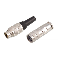 Connecteurs et prises de câble en cuivre IP65 PG M16 GX16, mâles et femelles droits, 2, 3, 4, 5, 6, 7, 8, 12, 14, 16, 19 broches, pour l'alimentation électrique - Vente en gros