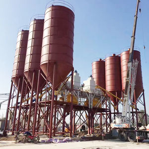Nueva Planta de Cemento Seco para Pequeñas Construcciones, Mezcladora de Concreto Prefabricado, Bomba PLC HZS90, Línea de Producción de Concreto Premezclado Eléctrica con Motor - Product Image 4