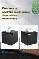 Printer Label Barcode Thermal USB Mini Desktop XP-237B 2-in-1 Thermal Receipt Cashier List POS Xprinter 58 Murah