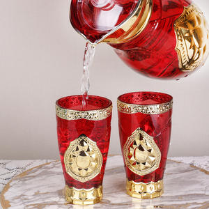 Bouilloires à eau froide en verre plaqué or en gros pour la décoration intérieure et les tasses à thé – Élégants coffrets cadeaux pour l'accueil - Product Image 5