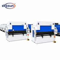 Presse plieuse électrohydraulique automatique certifiée CE de 125 tonnes et 3200 mm à commande CNC pour tôles en acier au carbone et en aluminium