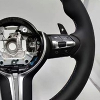 Volant de voiture pour BMW F10 M5 F20 F30 F22 F01 M3 F80 M5 X3 F25 F82 F15 E70 E90 E71 X5 E70 M6 Accessoires pour automobile