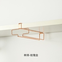 Meuble de rangement moderne et minimaliste en fer pour verres à vin, multicolore, avec panneau de refroidissement par goutte-à-goutte inversé, style meuble de maison 10