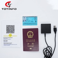 TOTINFO Lector OCR y QR Combinado de 1280*800 Píxeles, USB/RS232, para Kiosco de Autoservicio, Escaneo de Pasaportes/Códigos MRZ, 2 Años de Garantía, en Stock