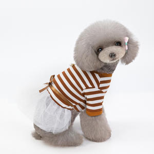 Robe d'été pour animaux de compagnie, pour chiens, petits chiots, animaux, chat, Tutu, jupe de fête de mariage, vêtements pour animaux de compagnie pour <span class=keywords><strong>Chihuahua</strong></span> Yorks - Product Image 2