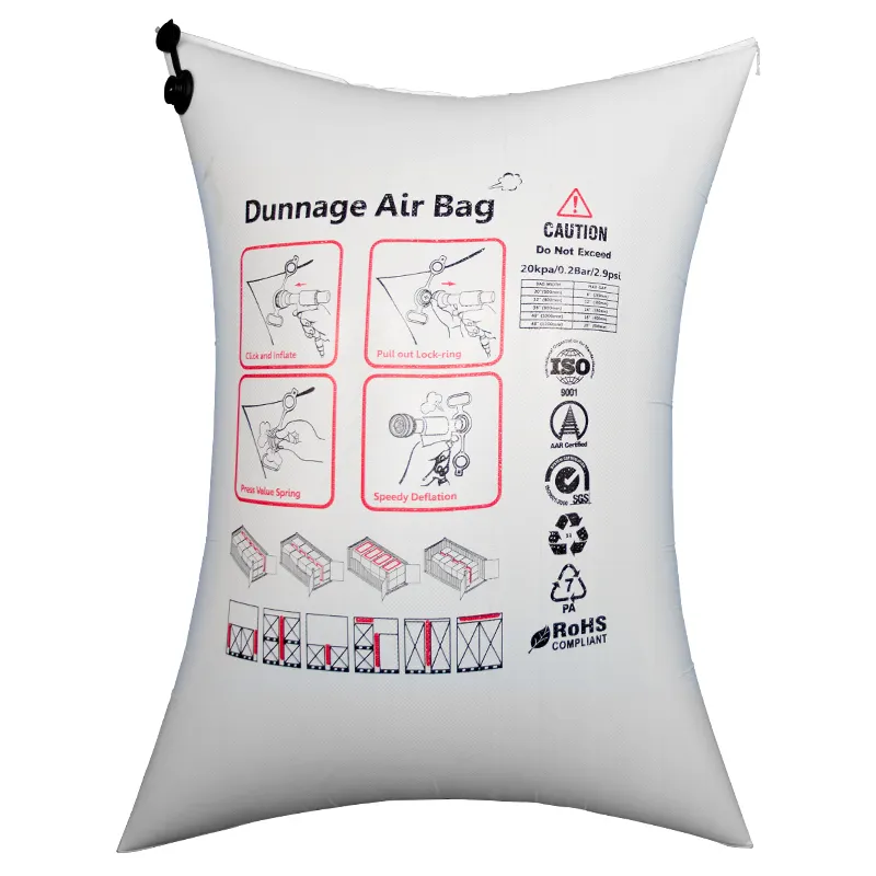 Dreammao Cheap Price Dunnage Air Bags Recycled Plastic Airbag Packaging Cargo Protection