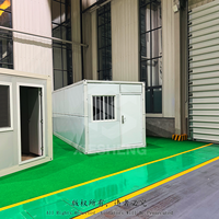 Maison conteneur en kit, maison modulaire préfabriquée en acier à assemblage rapide, cabine portable et démontable pour chantier de construction ou bureau
