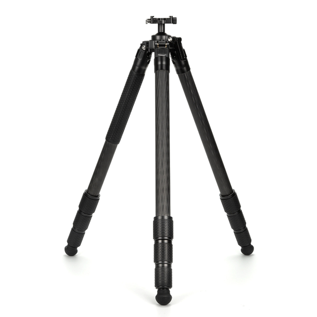 Carbon Fiber Shooting Tripod with Arca SwissMount and 360° Inverted Ball Head Max Load 60kg