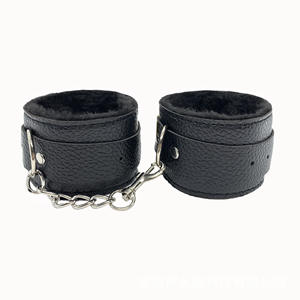 Kits fétichistes populaires de 12 pièces, attaches de lit, bondage en peluche PU, jouets sexy pour flirter, jeux alternatifs, ensemble de bondage BDSM, bondage fétiche - Product Image 4