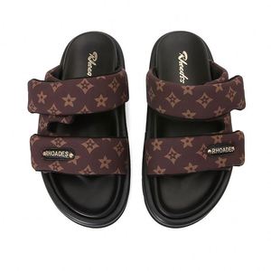 Customized logo High-quality Beach slippers Women's Slippers Women Sandales Femme 2026 New Styles Fashionable Outerwear <b>Sandals</b> - Product Image 2