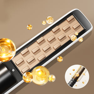 Mini fer à lisser sans fil rechargeable par USB Céramique portable avec affichage LED Plaque PTC pour usage domestique voiture extérieur Fer plat - Product Image 1