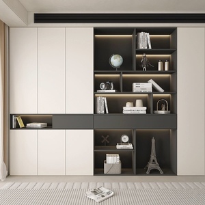 Libreria Moderna Ecologica Portatile <span class=keywords><strong>in</strong></span> <span class=keywords><strong>Legno</strong></span> con Garanzia di 5 Anni per Casa, Ufficio, Camera da Letto, Soggiorno - Product Image 1