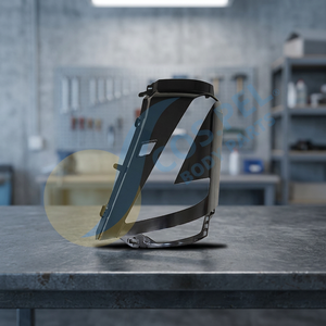 Nouveau COS.PEL. Cadre de phare avant gauche (noir) 100 % fabriqué en Italie en ABS pour pièces de carrosserie de camion FH4B 2021 – Remplacement/Réparation - Product Image 3
