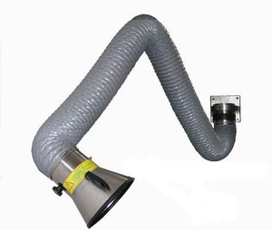 Bras d'<span class=keywords><strong>extraction</strong></span> de fumées de soudage industriel flexible / Bras d'<span class=keywords><strong>extraction</strong></span> de poussière de meulage / Bras d'aspiration externe en acier inoxydable - Product Image 6