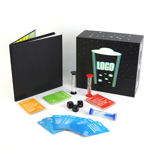 Jeu de société avec minuterie et sable imprimés, lot de 10 dés, activités amusantes, pour sortie en société, amusant - Product Image 1