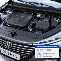 Nouveau boîtier de filtre à air en PP haute résistance à l'usure 109100CD05, boîte de filtre à air automobile, pièces du système d'admission du moteur Changan CS75 PLUS