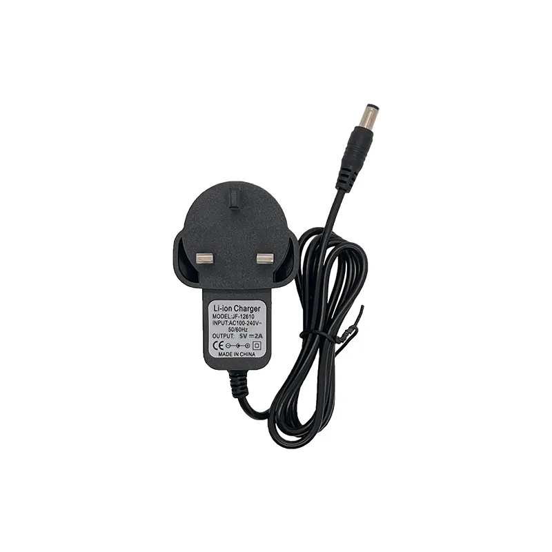 UK plug 5V2A Battery Charger Power supply adapter5.5*2.5mm to 4.0*1.7mm T shape 50hz/60hz ac adapter 10w dc adapter