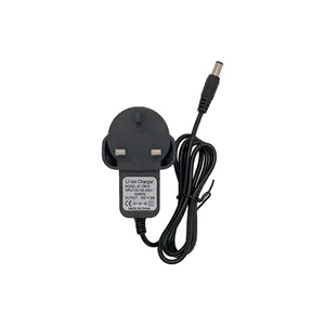 Pengisi daya baterai 5V2A colokan UK, adaptor catu daya 5,5*2.5mm ke 4.0*1.7mm bentuk T 50hz/60hz adaptor ac 10w dc