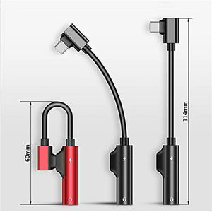 Hot Sale Mobile Phone Charging Calling <span class=keywords><strong>2</strong></span> In 1 Type C 3.5ミリメートルJack Earphone Adapter Cable - Product Image 6