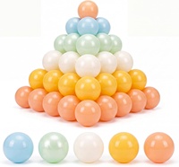 Balles de piscine pour enfants HY Brand, sans phtalates, sans BPA, en plastique PE moulé par soufflage, résistantes à l'écrasement, élastiques, 60 mm, couleurs personnalisées