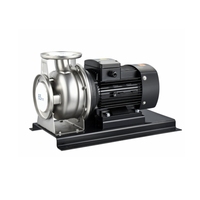 Pompe centrifuge à simple étage en acier inoxydable de 4 pouces, célèbre en Chine, pour l'irrigation agricole, avec moteur de 11 à 37 kW