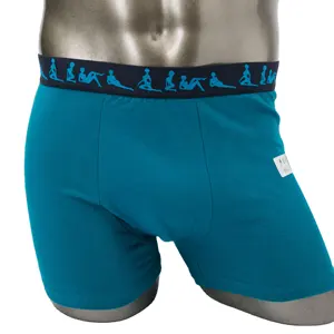 مخصص حار بيع الذكور الرجال شريط مرن 100 ملابس داخلية قطنية الملاكمين و ملخصات