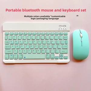 Беспроводной комплект USB-клавиатуры и мыши, 104 клавиши, 1600 DPI, с мультимедийными функциональными клавишами, в наличии, для домашнего и офисного использования - Product Image 2