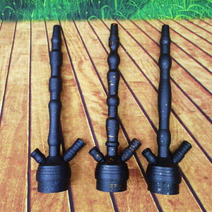 Vente en gros de narguilé portable <span class=keywords><strong>Khalil</strong></span> <span class=keywords><strong>Mamoon</strong></span> de 64cm, bols en verre en acier inoxydable, accessoires pour fumeurs Shisha Hoka - Product Image 5