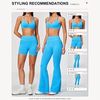 Soutien-gorge de sport personnalisé pour femme, séchage rapide, décolleté en V, détail au dos, haute élasticité, respirant, tendance, pour fitness et entraînement en salle de sport