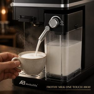 Machine à café multi-systèmes 20 bars 1350W compatible Nespresso Dolce Gusto K-Cup, dosettes moulinées <span class=keywords><strong>ESE</strong></span>, réservoir de lait, pour la maison - Product Image 5