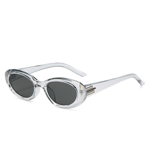 Lunettes de soleil rétro œil de chat pour femme, monture intégrale UV400, petite monture ovale, protection solaire, style 2025 - Product Image 3