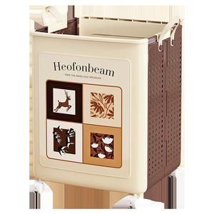 Cesto de Ropa Sucia Plegable de Plástico para Baño, Multiusos, Gran Capacidad, para Guardar Juguetes en la Habitación de los Niños - Product Image 5